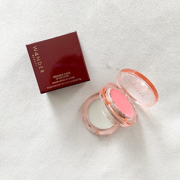 Wander Beauty Double Date Multi-Tasking Duo: Veganer Lippenbalsam & Rouge In Nude Coral – Tierversuchsfrei